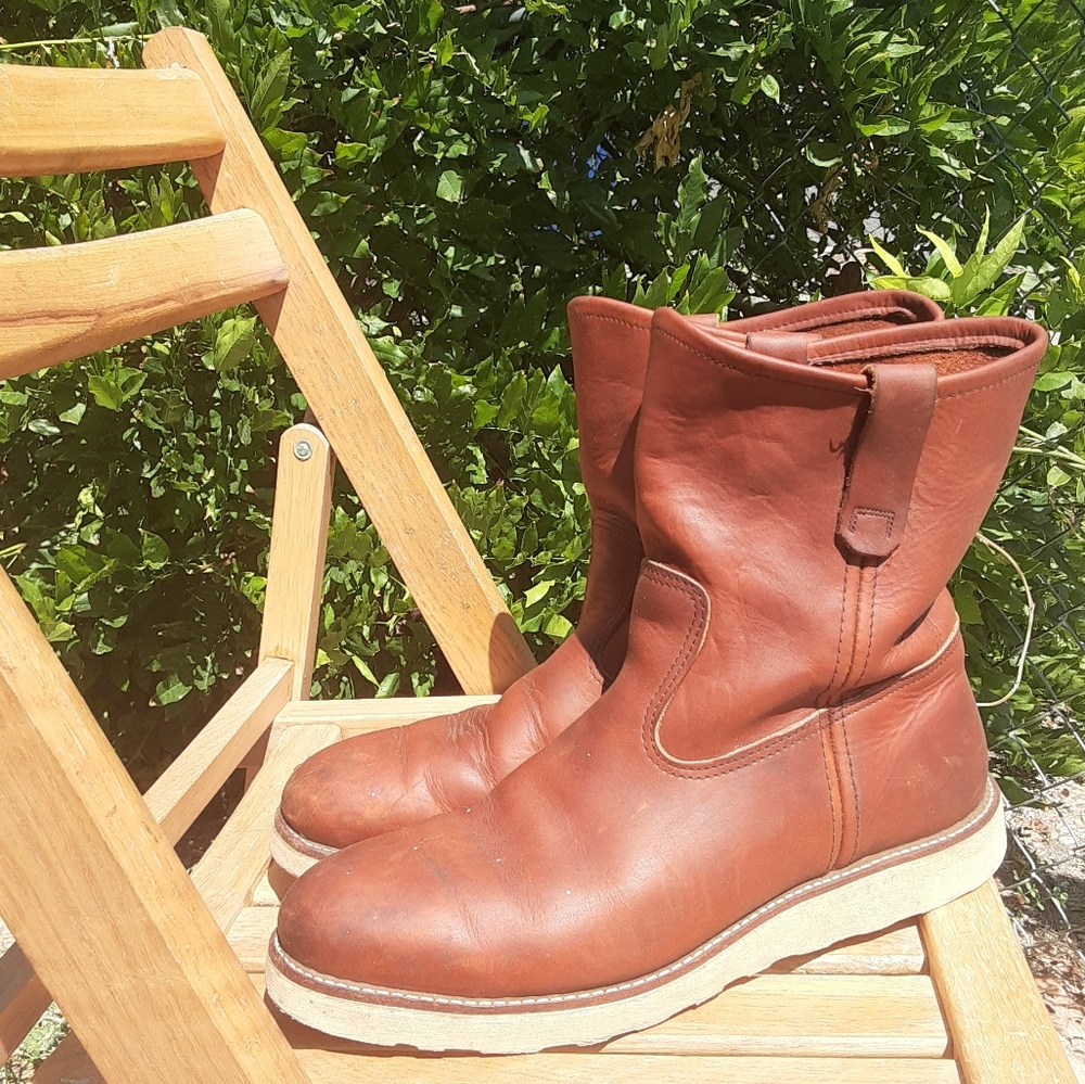Vintage Red Wing Pecos Work Boots